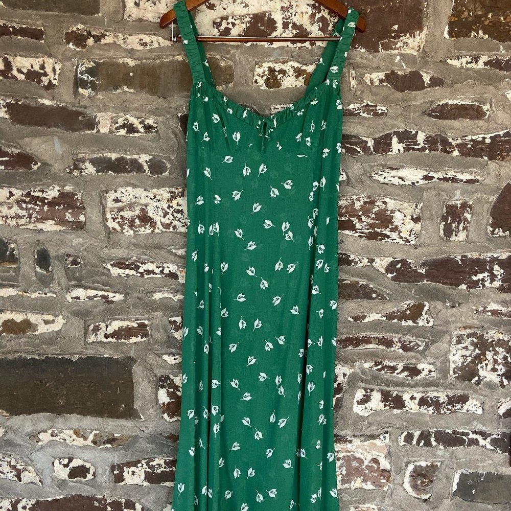 NWT Tulip Reformation Peridot Green Dress Size 12